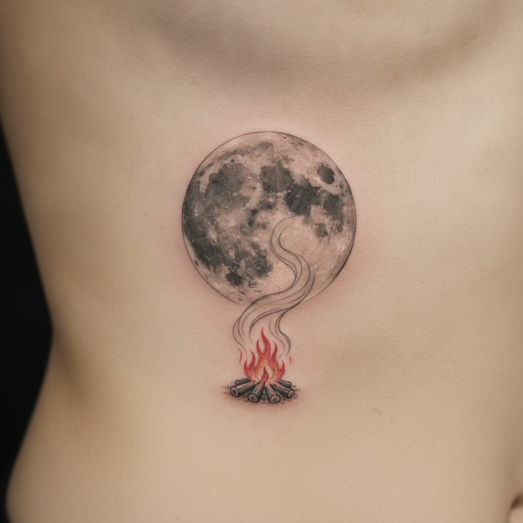Single-Needle Smoky Moon