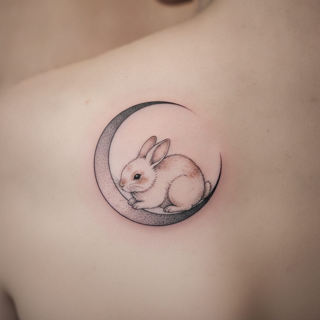 Crescent Moon Rabbit