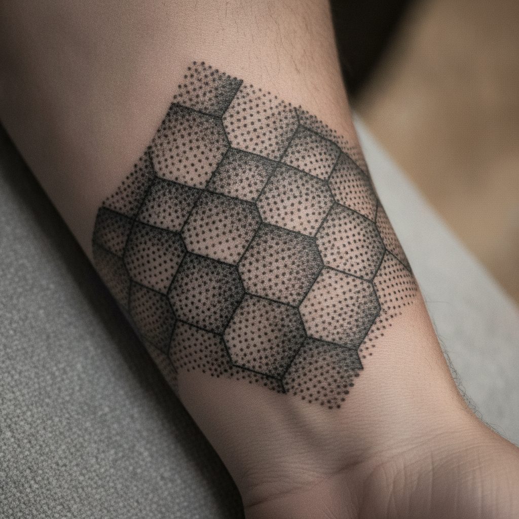 Geometric Forearm Cuff