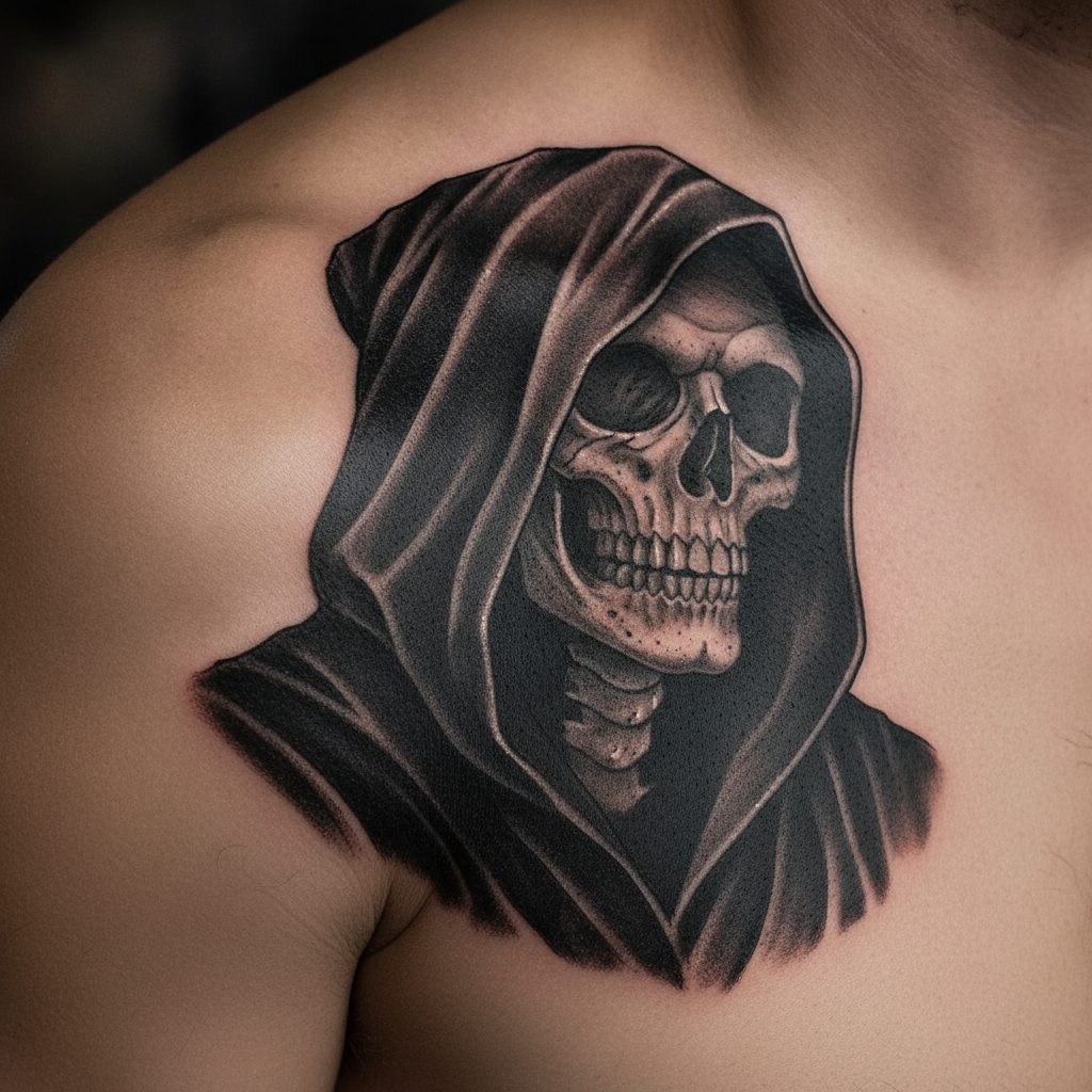 5 Hooded Death Tattoo Ideas for a Custom Look in 2026